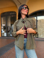 CAMICIA TULIPANO - pistacchio