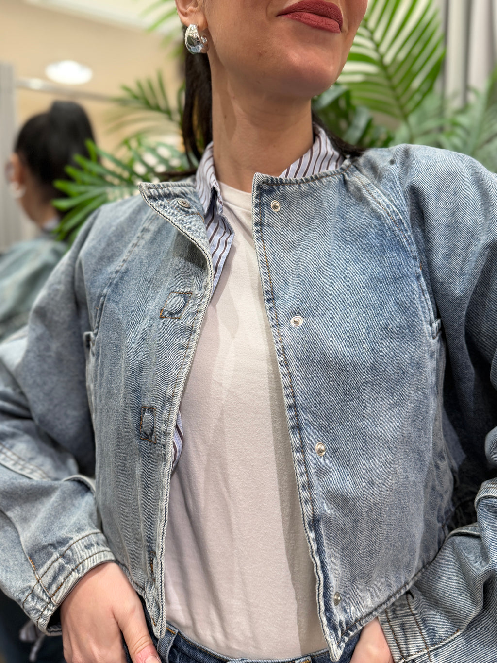 GIUBBINO JEANS BANANA