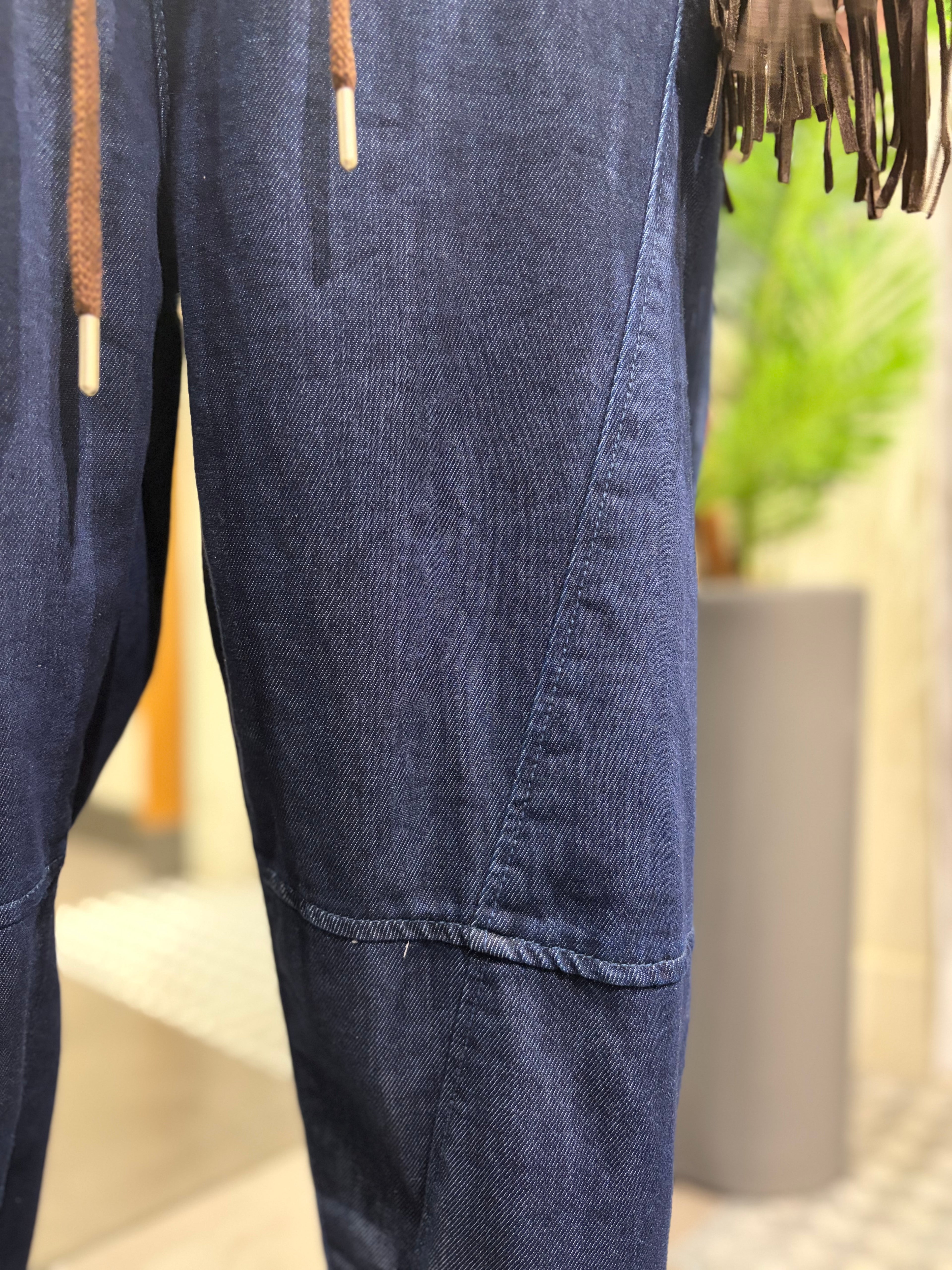 PANTALONE CHAMBRAY BARREL
