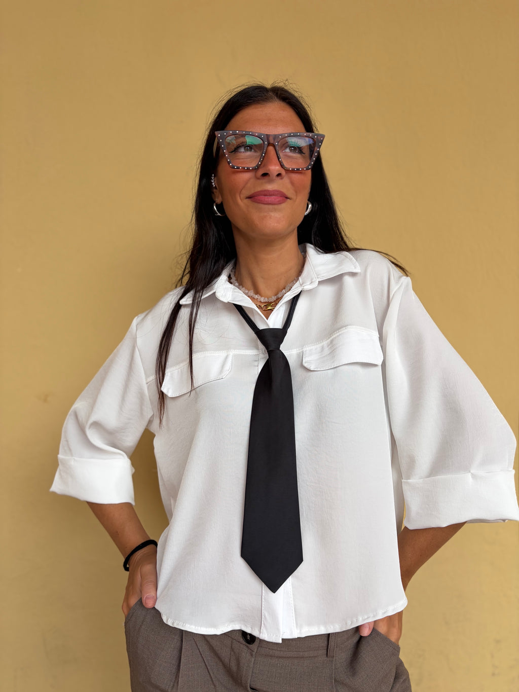 CAMICIA REBECCA - bianco