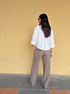 PANTALONE COPENAGHEN - tortora
