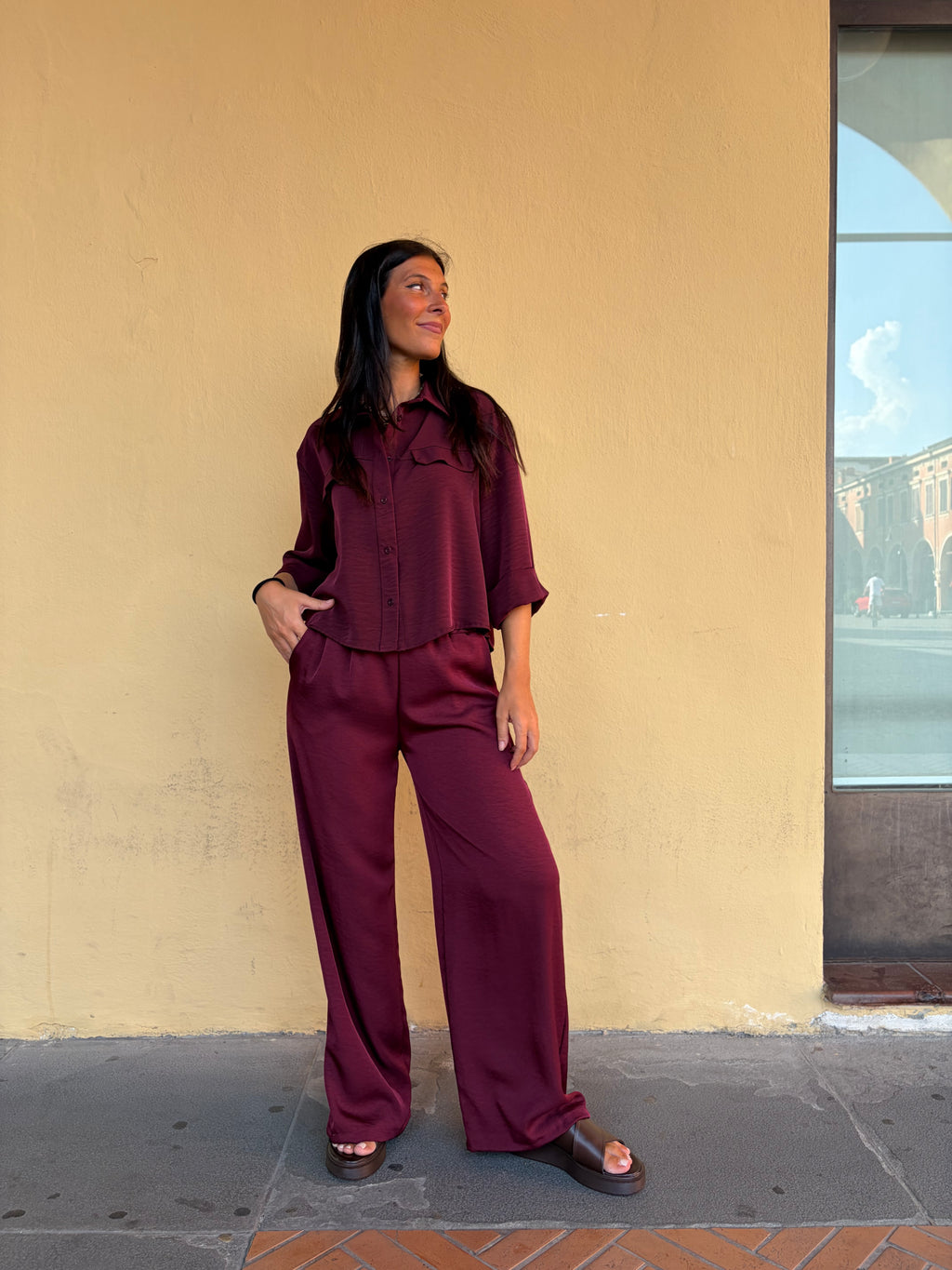 CAMICIA REBECCA - vinaccia