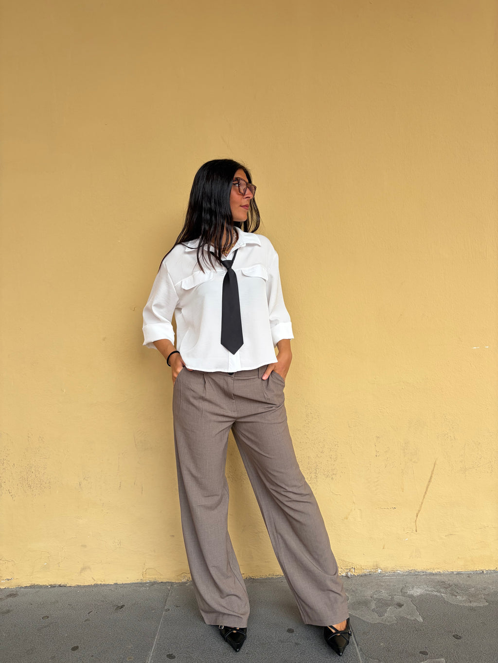 CAMICIA REBECCA - bianco