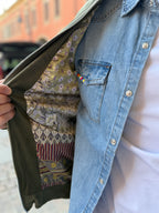 BOMBER SUEDE