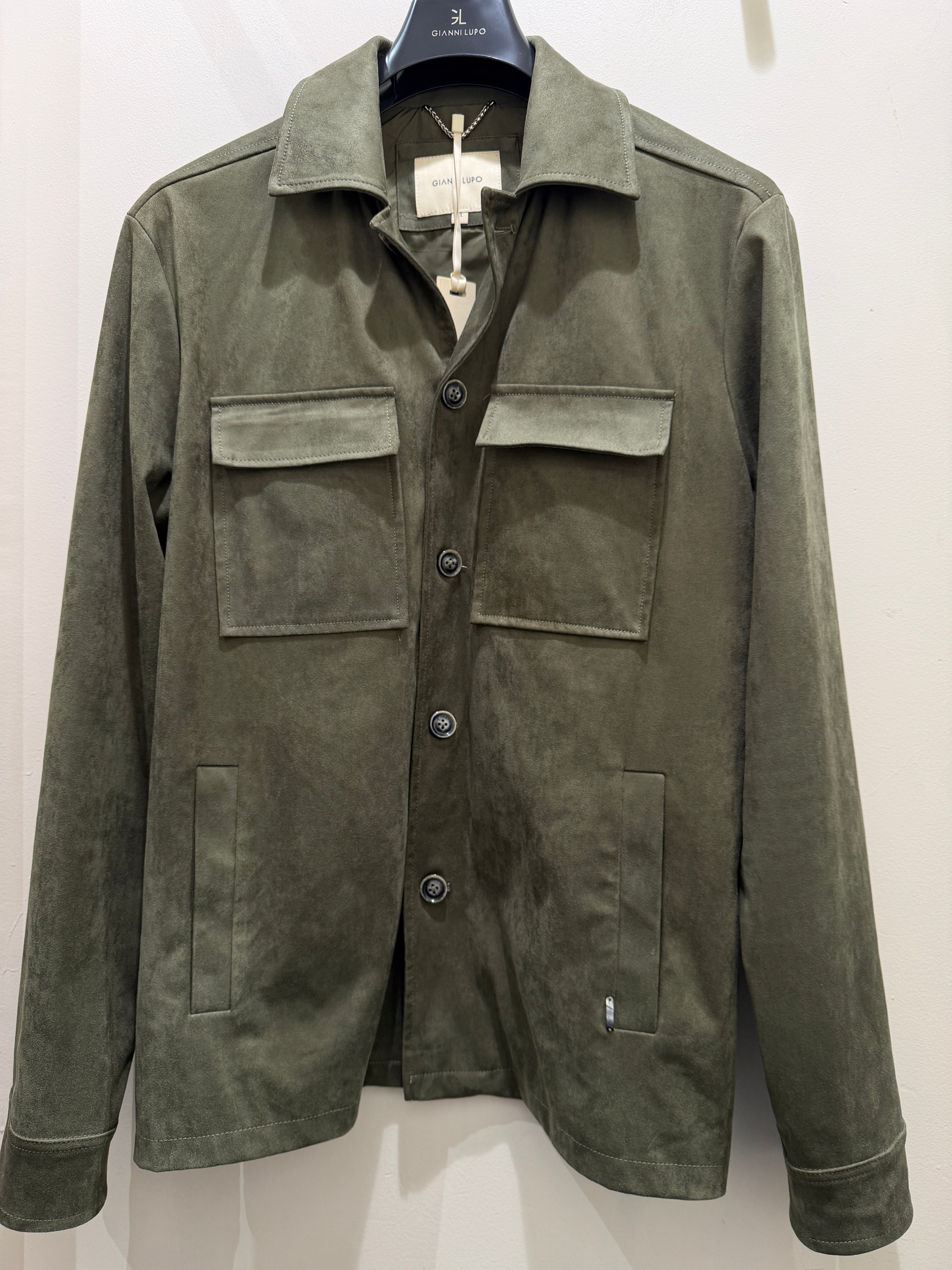 OVERSHIRT SUEDE