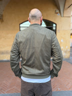 BOMBER SUEDE