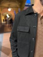 OVERSHIRT SUEDE