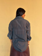 CAMICIA TULIPANO - ottanio