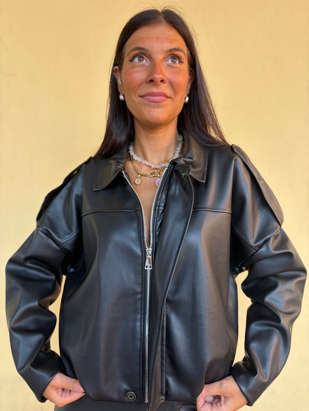 GIUBBINO AVIATOR - nero
