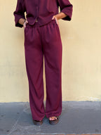 PANTALONE REBECCA -vinaccia
