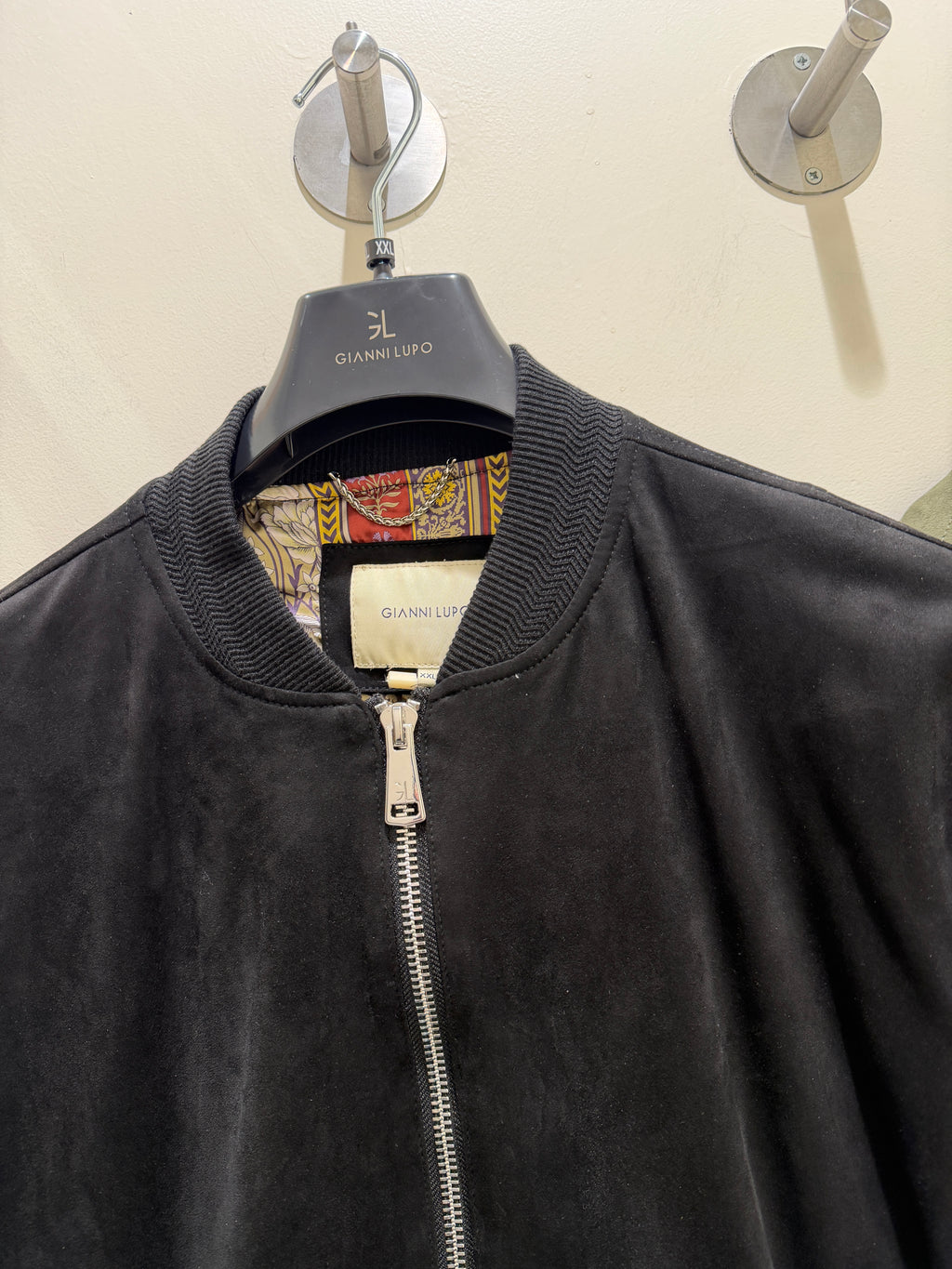 BOMBER SUEDE