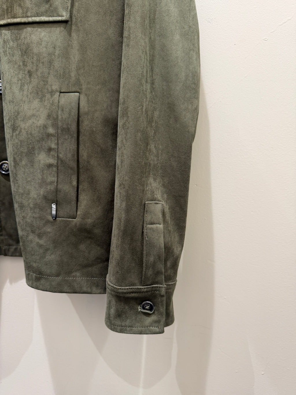 OVERSHIRT SUEDE