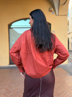 CAMICIA CLIVIA -zucca