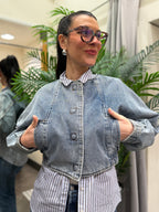GIUBBINO JEANS BANANA