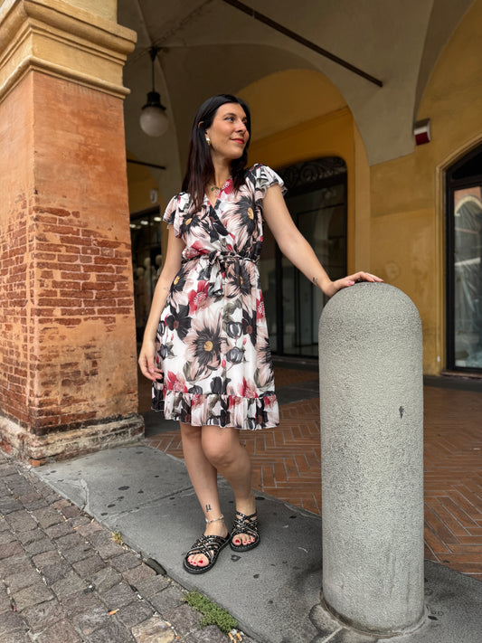 Abito romantico fiorito