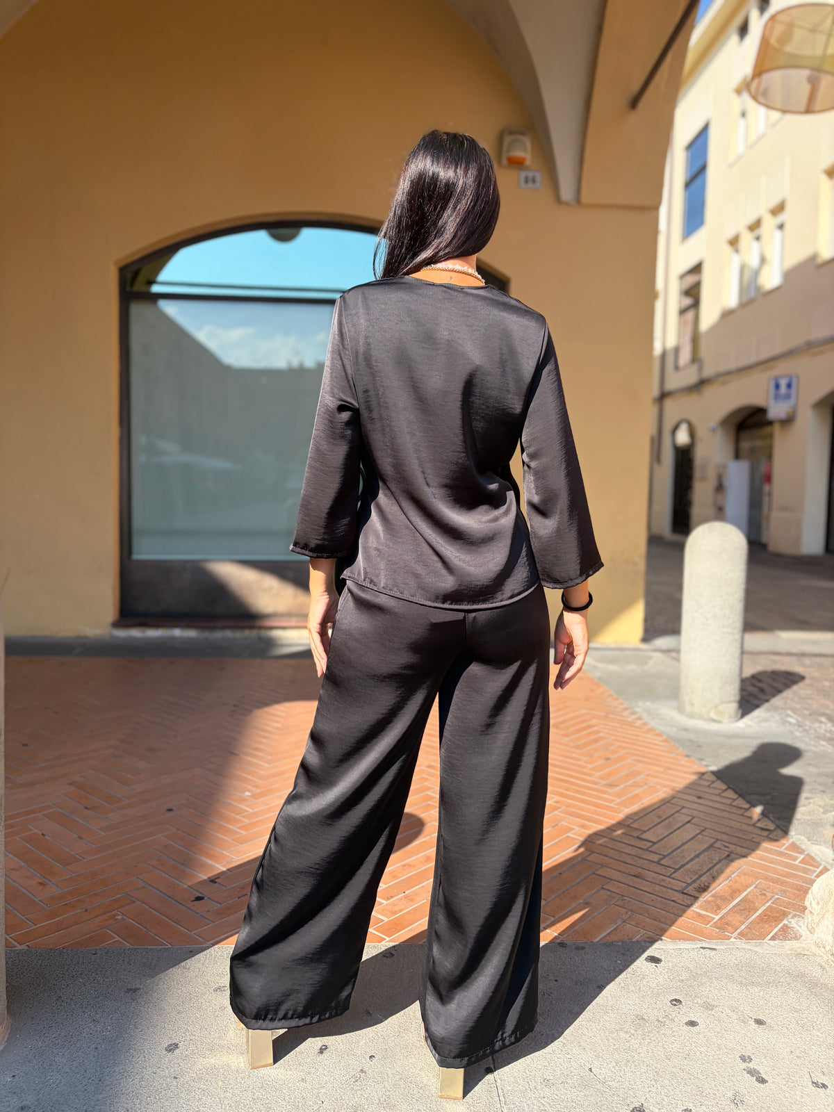 COORDINATO ANNETTE -nero