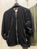 BOMBER SUEDE
