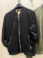 BOMBER SUEDE