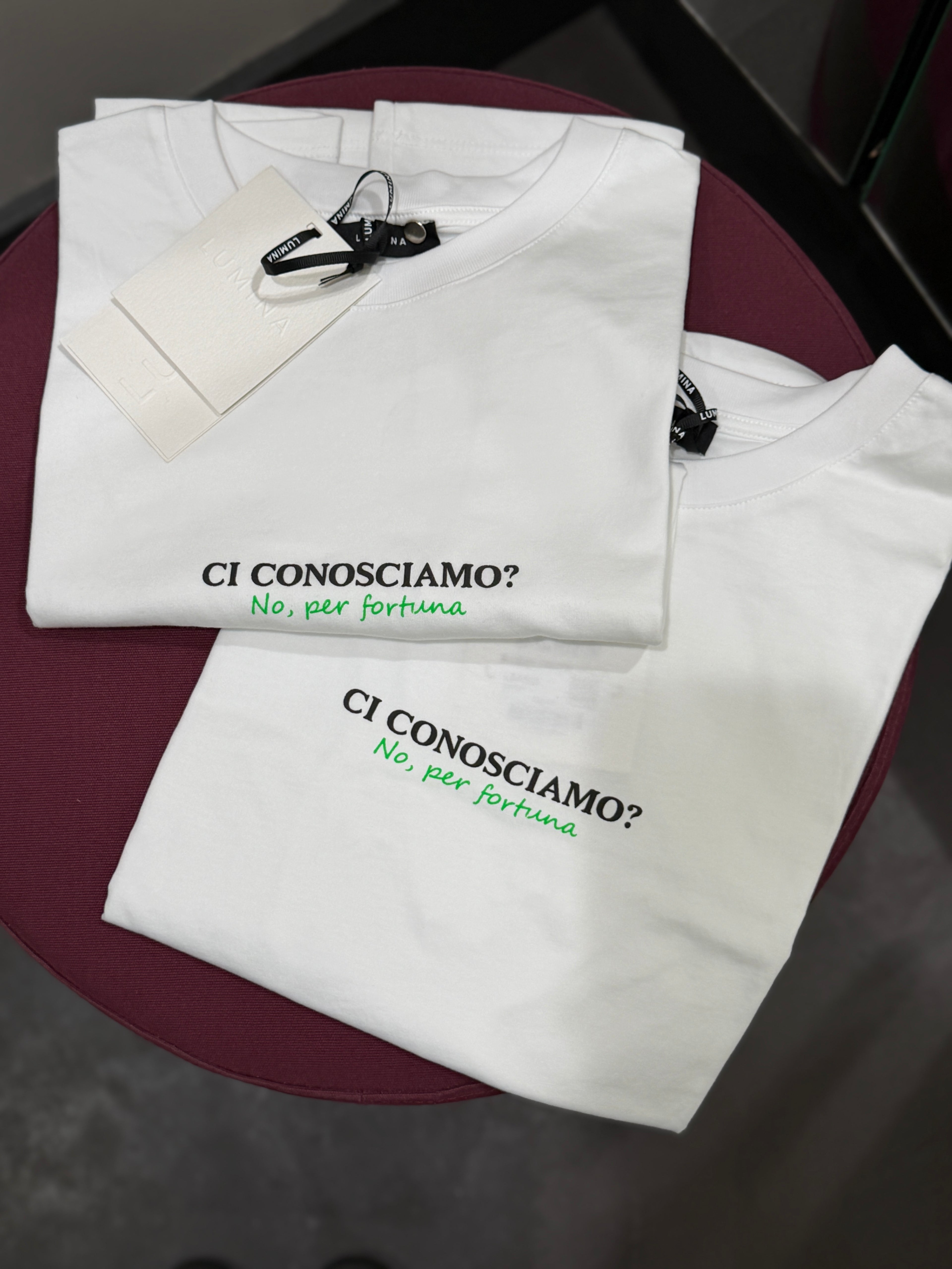 T-SHIRT CI CONOSCIAMO?