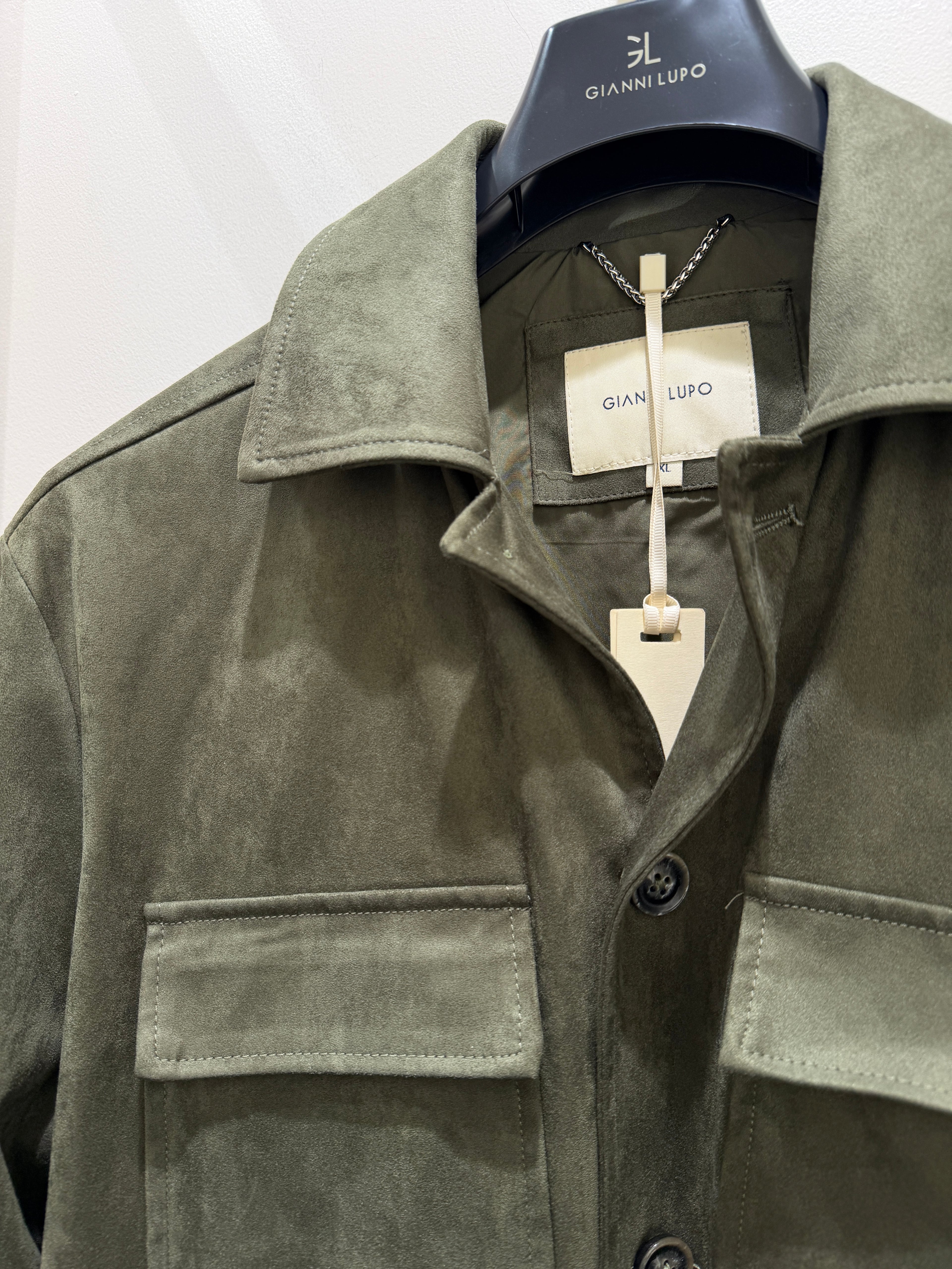 OVERSHIRT SUEDE