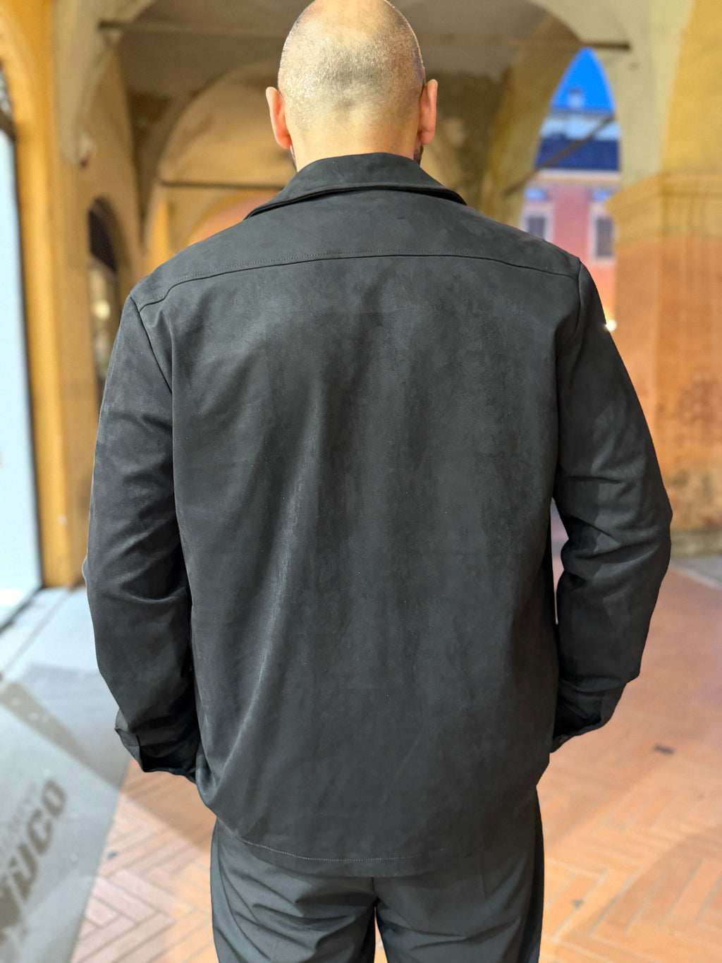 OVERSHIRT SUEDE