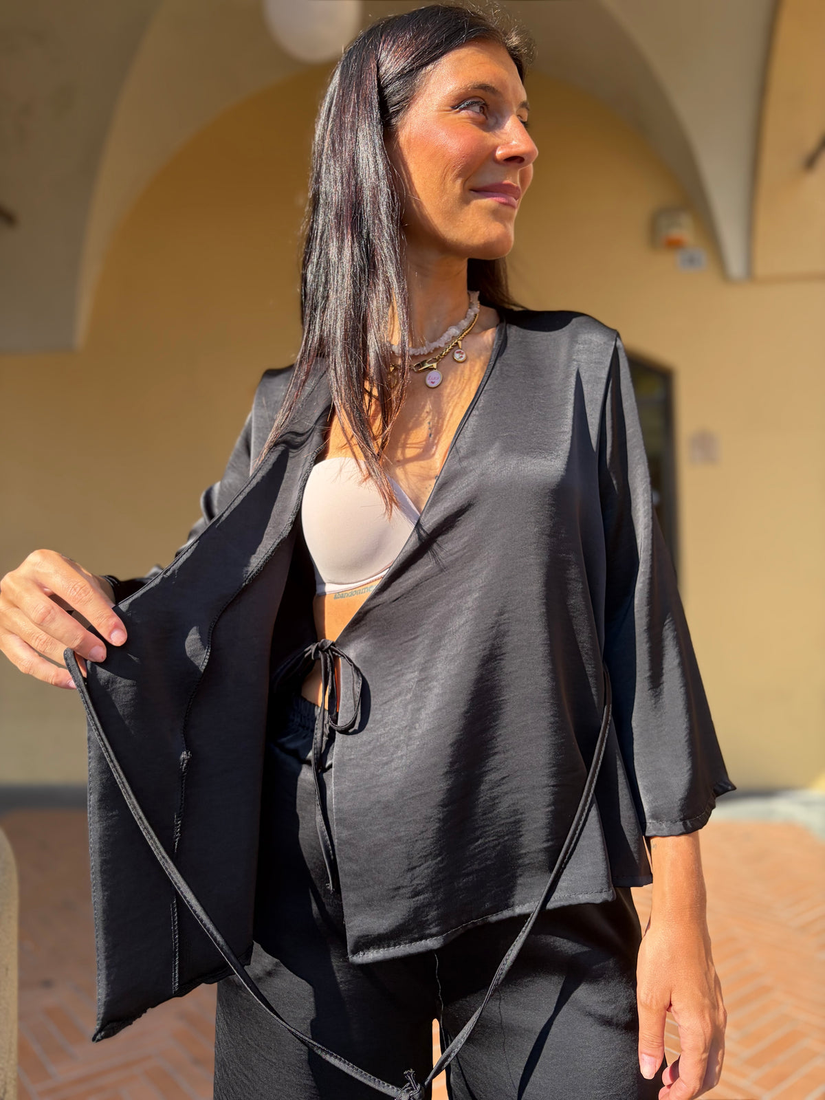 COORDINATO ANNETTE -nero