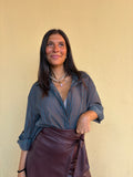CAMICIA TULIPANO - ottanio