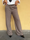 PANTALONE COPENAGHEN - tortora