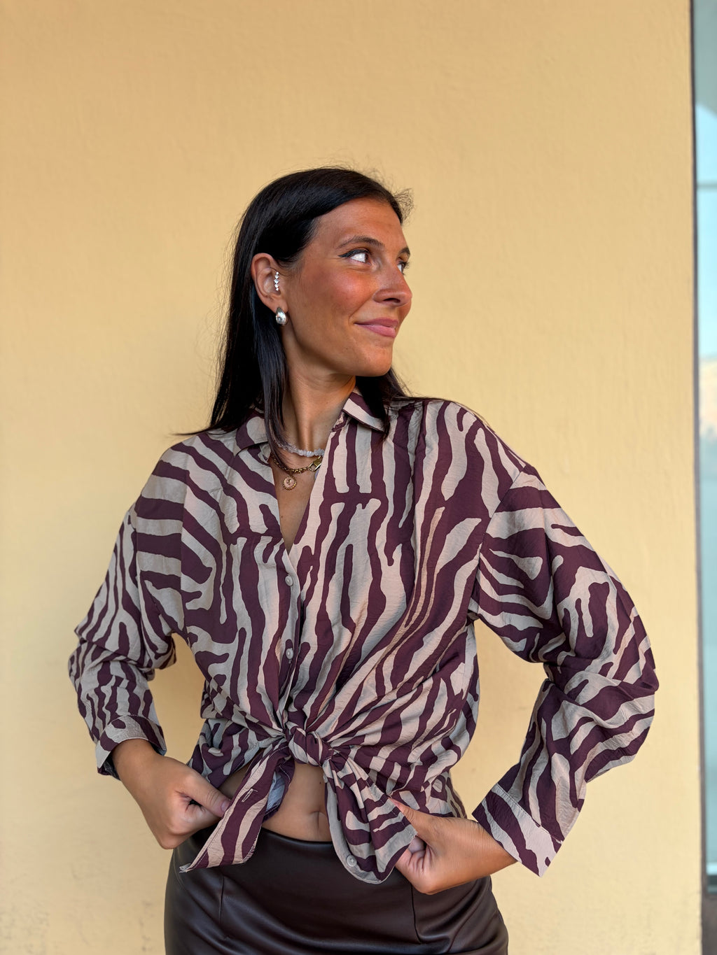 CAMICIA AFRICA - vinaccia