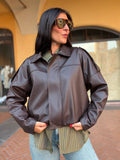 GIUBBINO AVIATOR - marrone