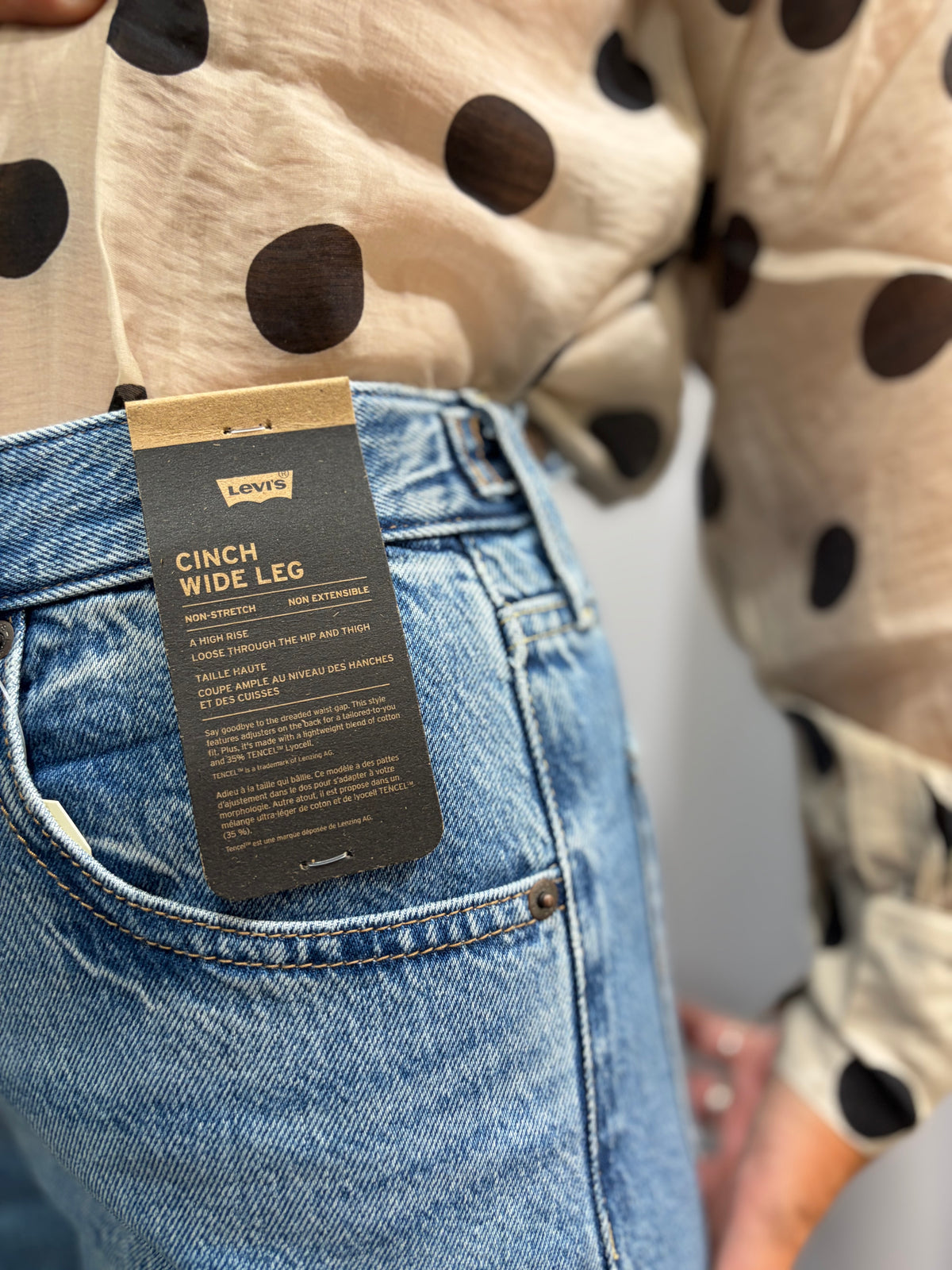 LEVIS CINCH WIDE LEG